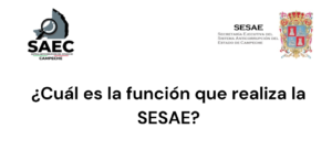 ¿Cuál es la función que realiza la SESAE